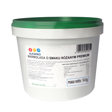 Marmolada Różana Premium 14kg - ALFAPRO